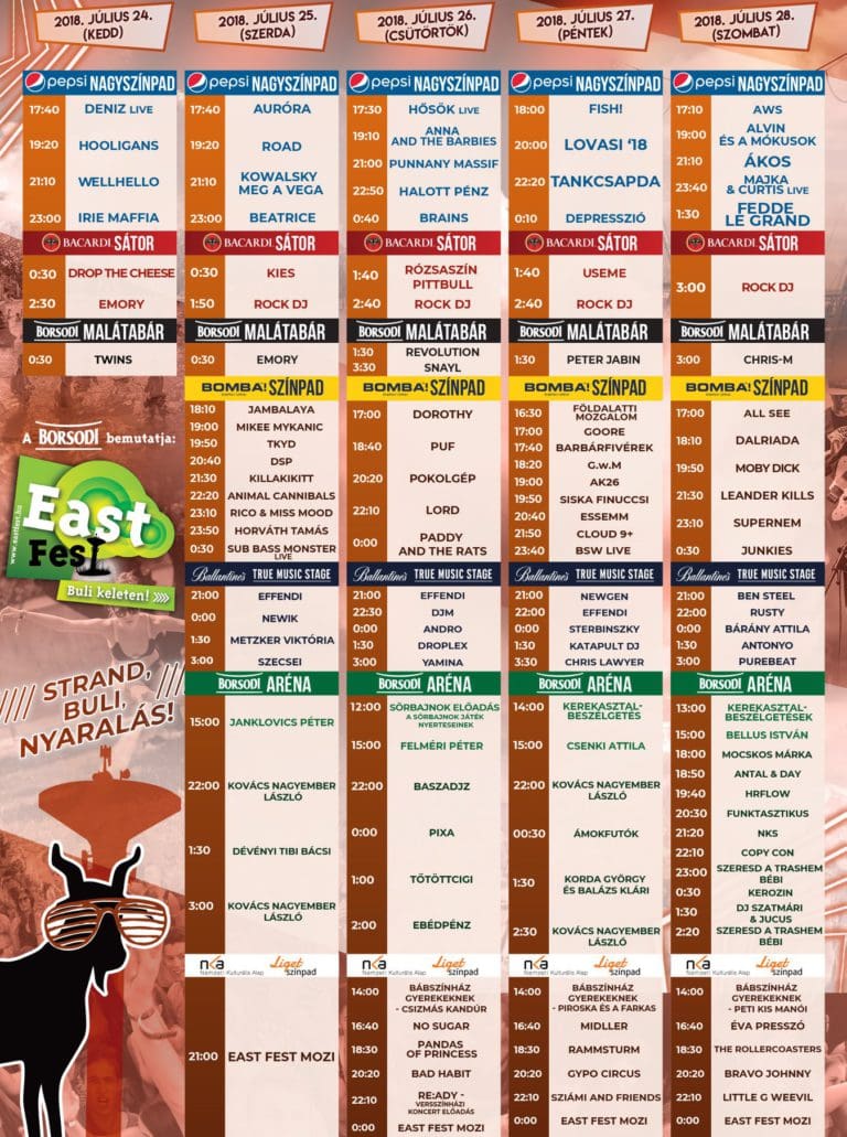 EAST FEST MEZŐTÚR