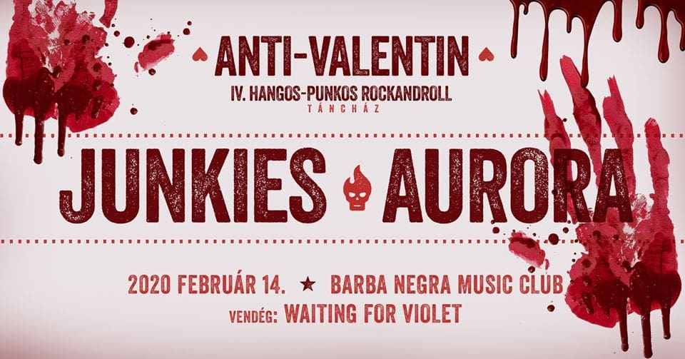 Anti-Valentin-napot tart Junkies Aurora - PartyAnimals