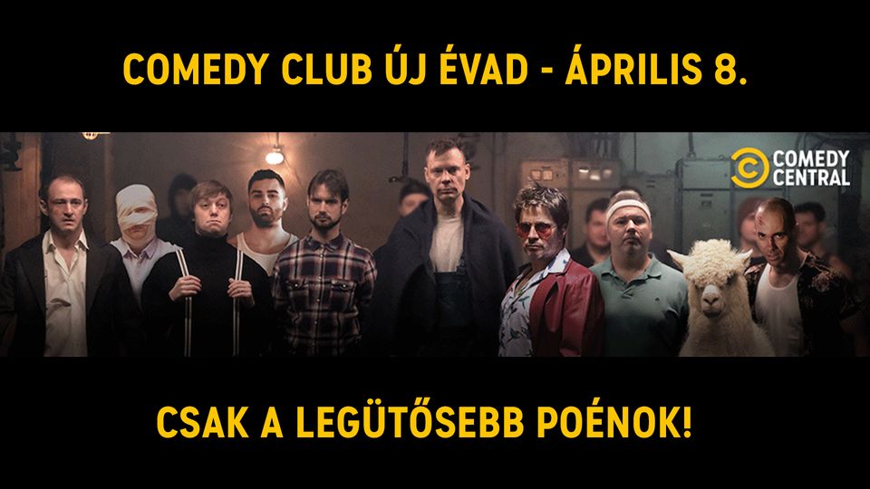 Új produkcióikkal térnek vissza a Comedy Club nagy nevettetői a tévéképernyőkre