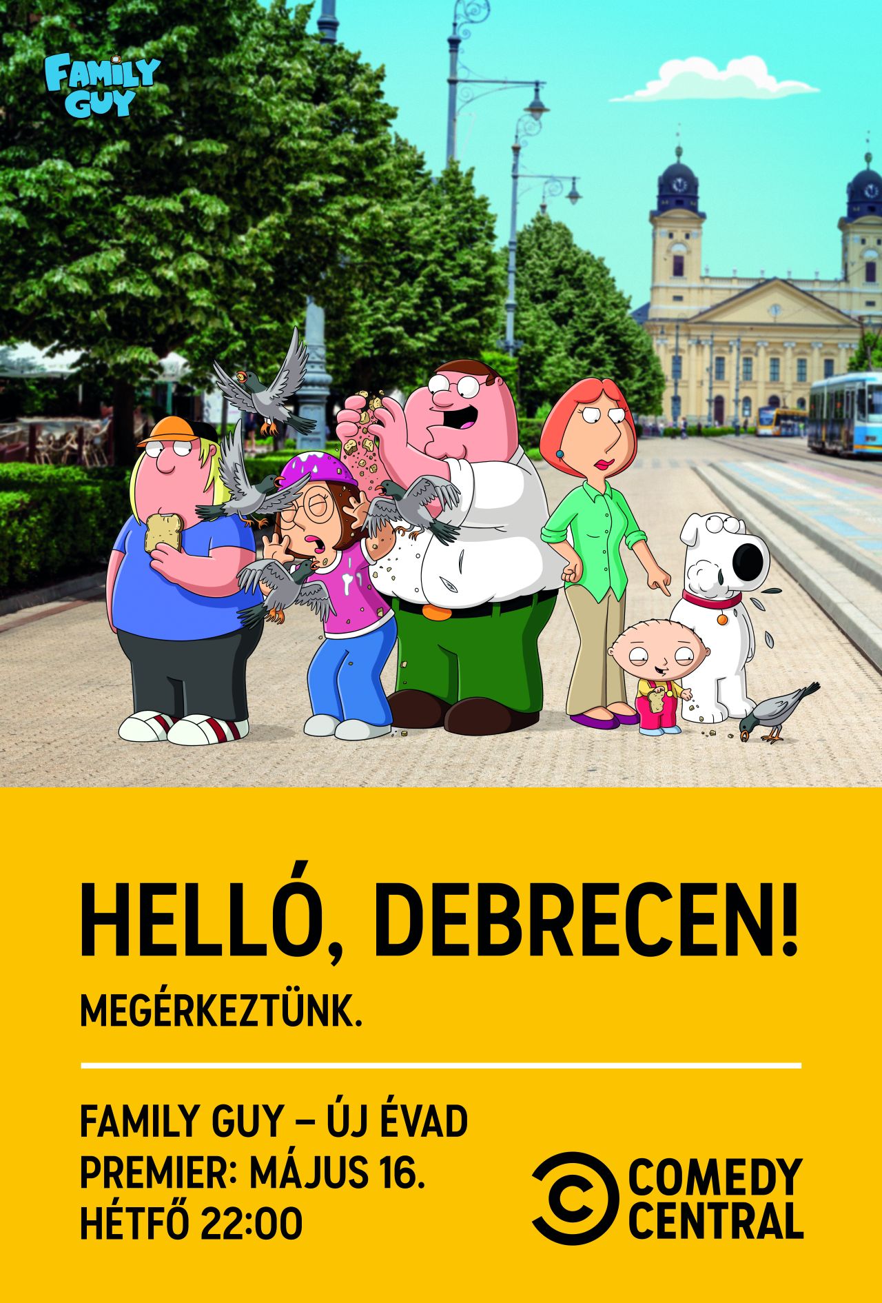 Magyarország nevezetes helyszíneit látogatta meg a Family Guy