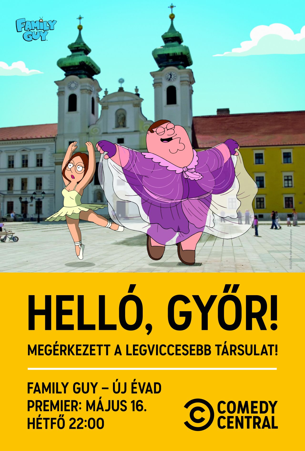 Magyarország nevezetes helyszíneit látogatta meg a Family Guy