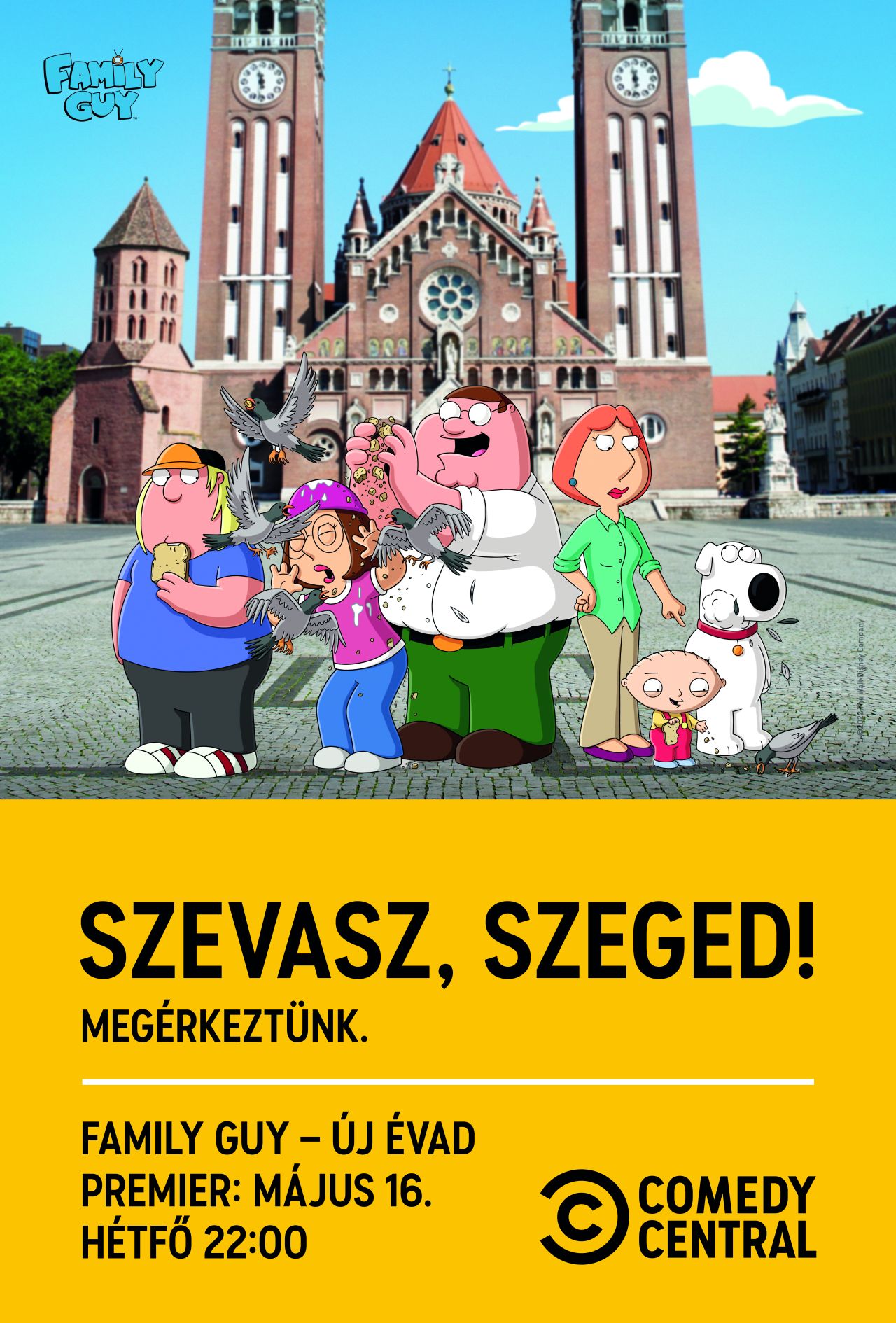 Magyarország nevezetes helyszíneit látogatta meg a Family Guy