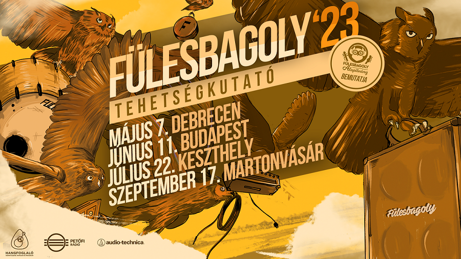 Négy Fülesbagoly Tehetségkutató lesz idén, tíz fesztiválon is zenélhetnek a díjazottak