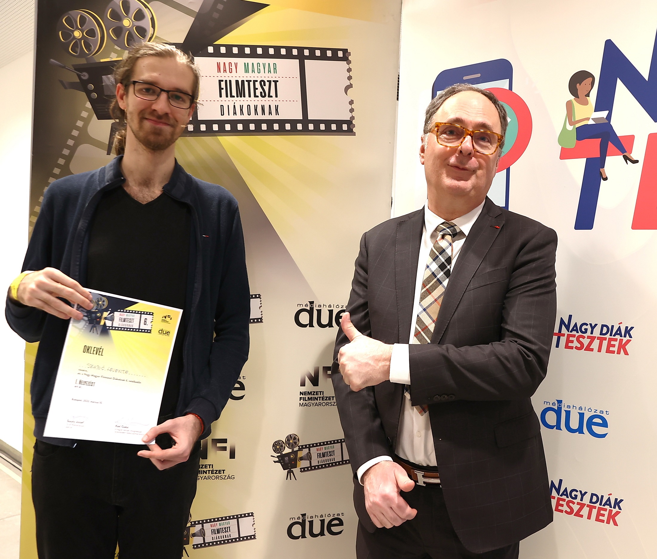 SZFE-s hallgató nyerte az országos filmes versenyt