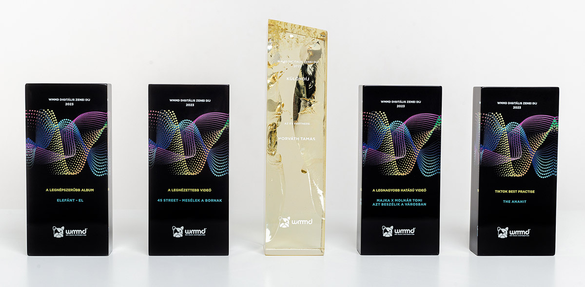 🏆 Harmadik alkalommal adja át 5 előadónak a WMMD a Digitális Zenei Díjat