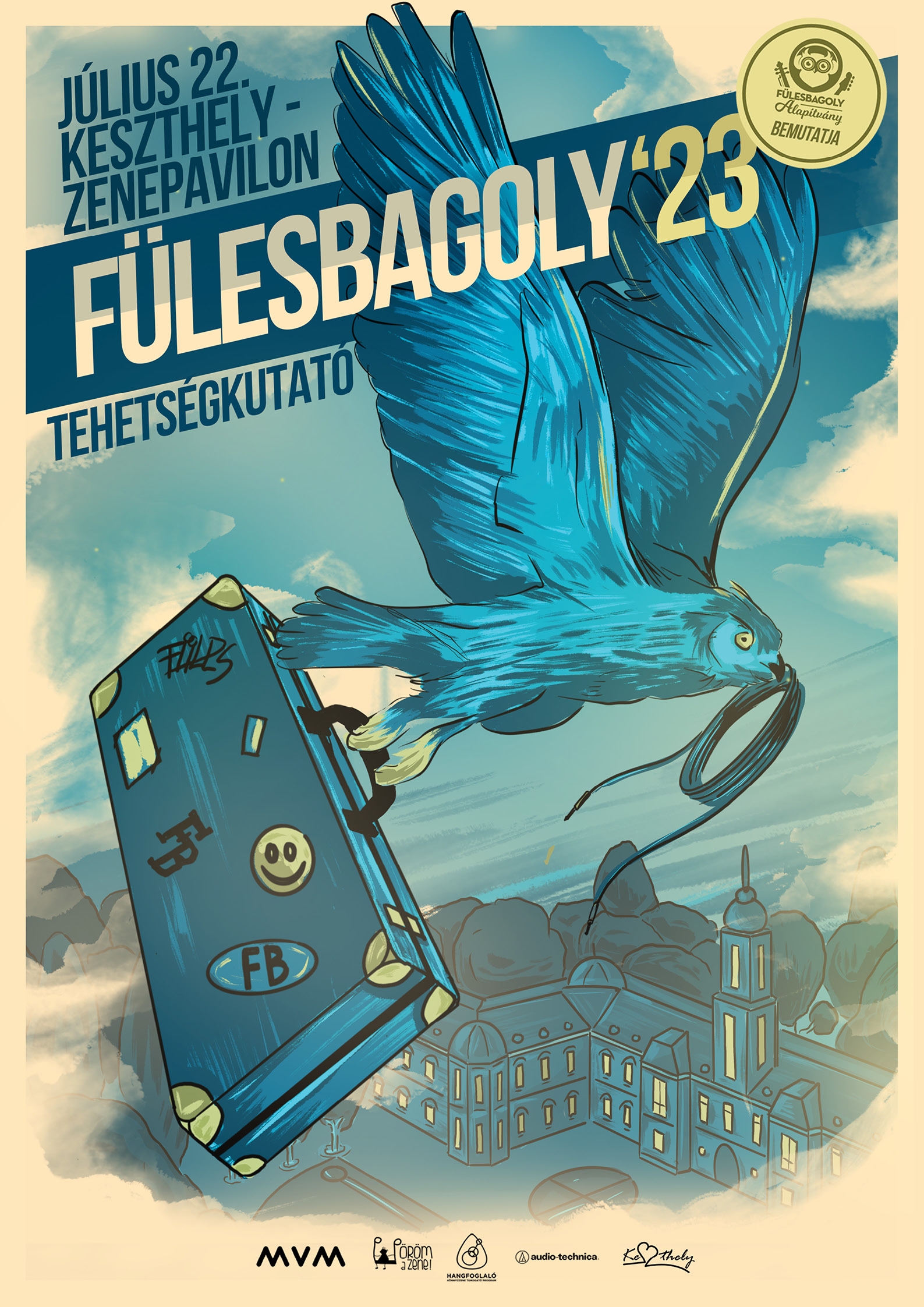 Fábry, Bagossy és egy lemezfelvétel a tét a keszthelyi Fülesbagoly Tehetségkutatón