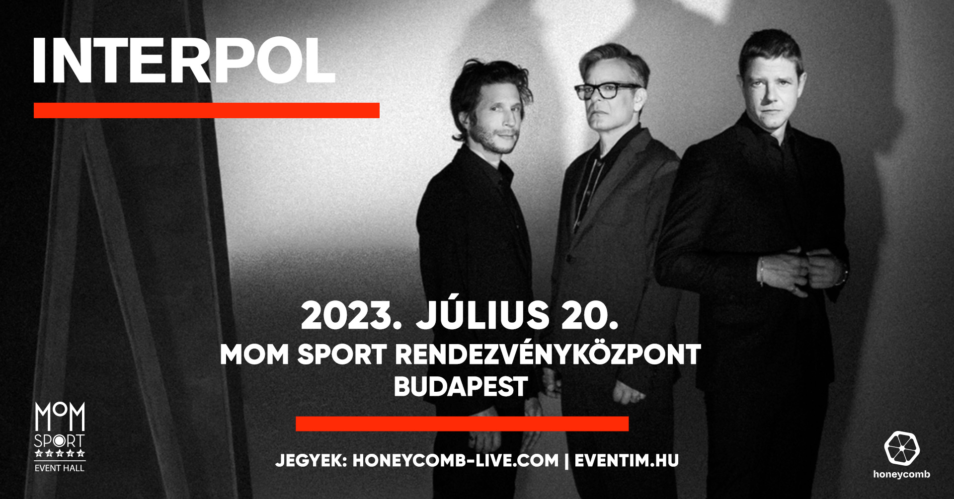 Az indie rock és post-punk ikon Interpol visszatér Budapestre
