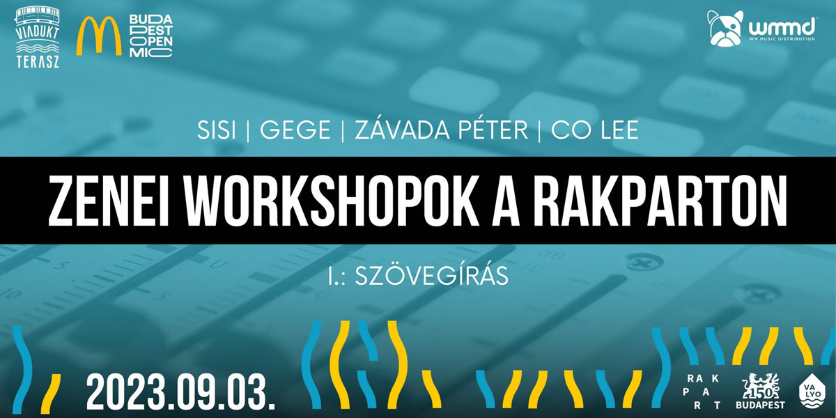🎤 Milyen egy jó szöveg? Zenei workshoppal indul a Budapest Open Mic