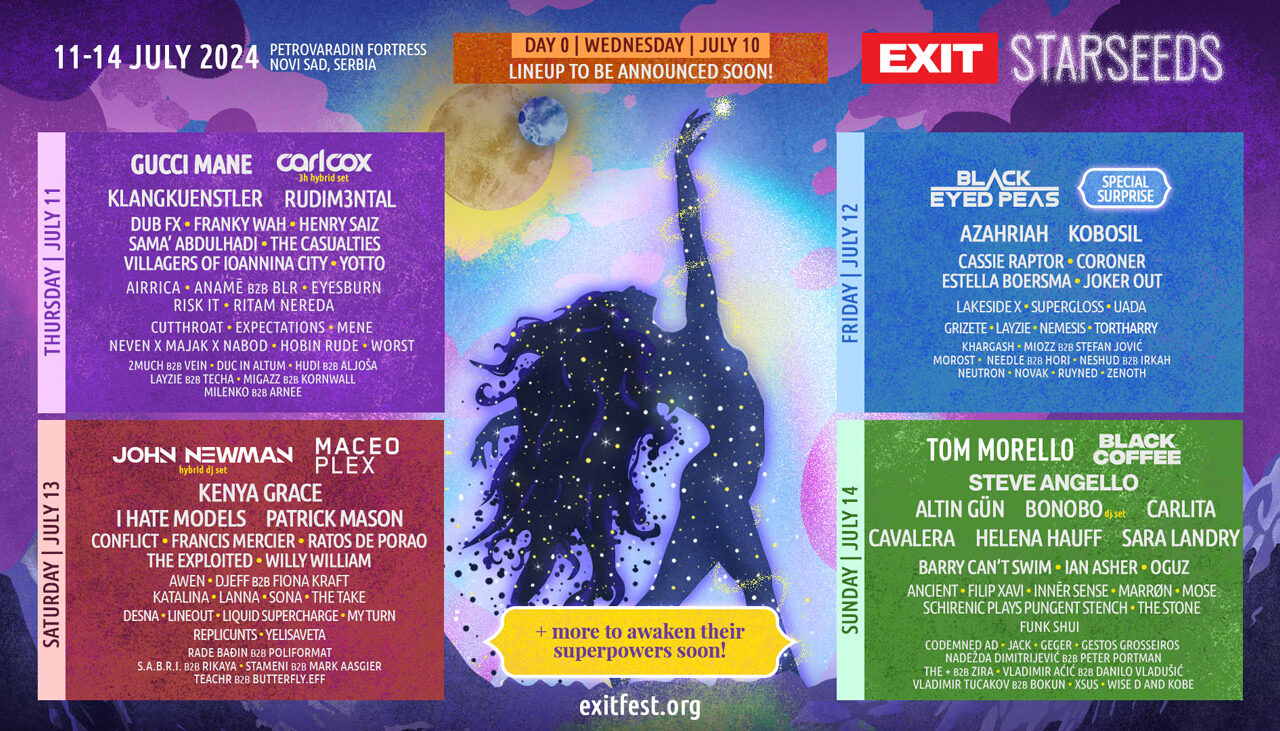 Hoppá! Azahriah is fellép az újvidéki EXIT Fesztiválon!