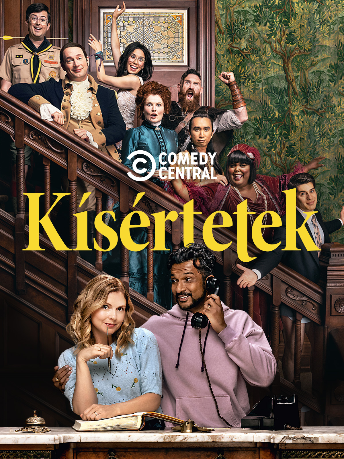 A Kísértetek negyedik évadjával indul a strandszezon a Comedy Central csatornáján