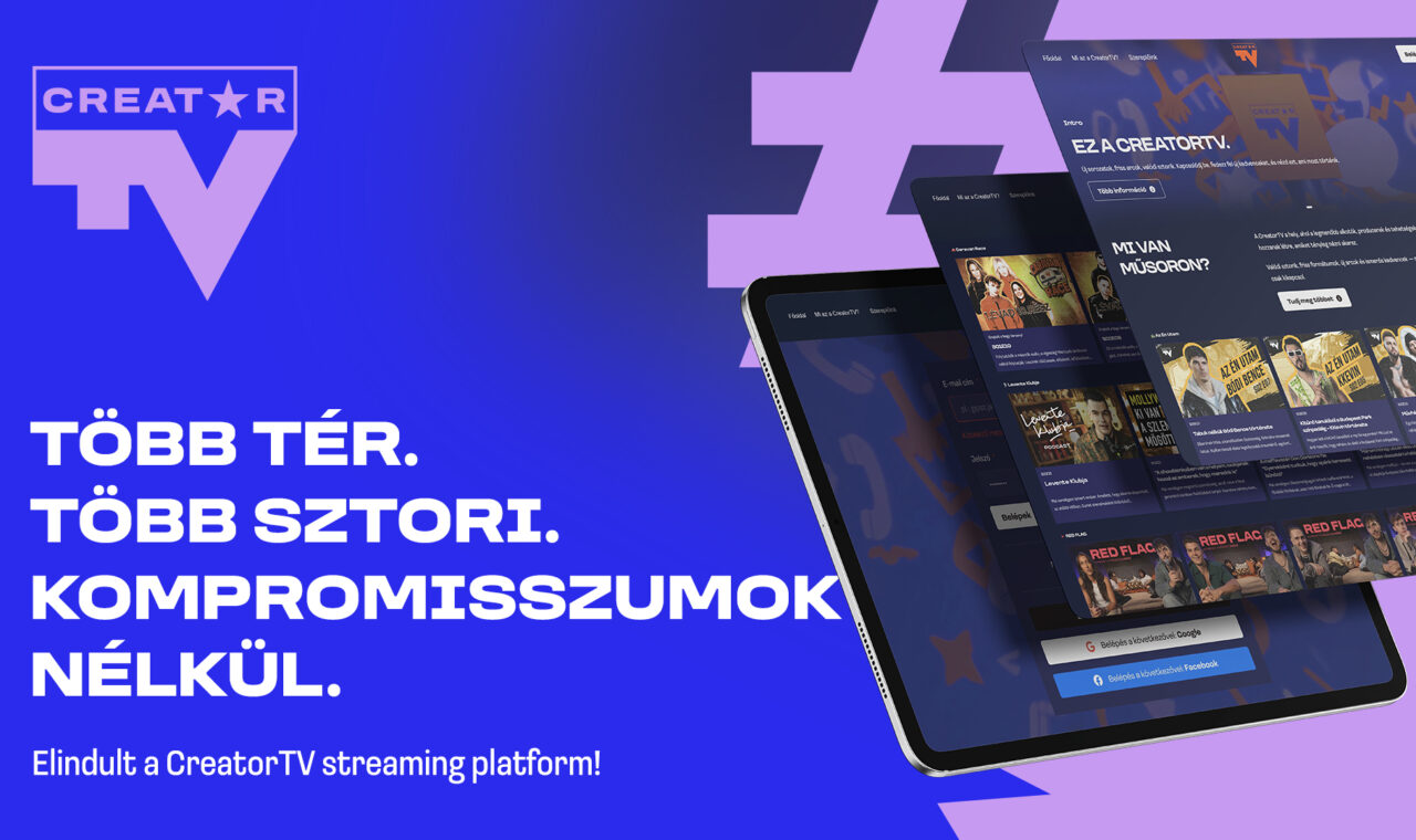 Elindult a Creator TV saját streaming platformja