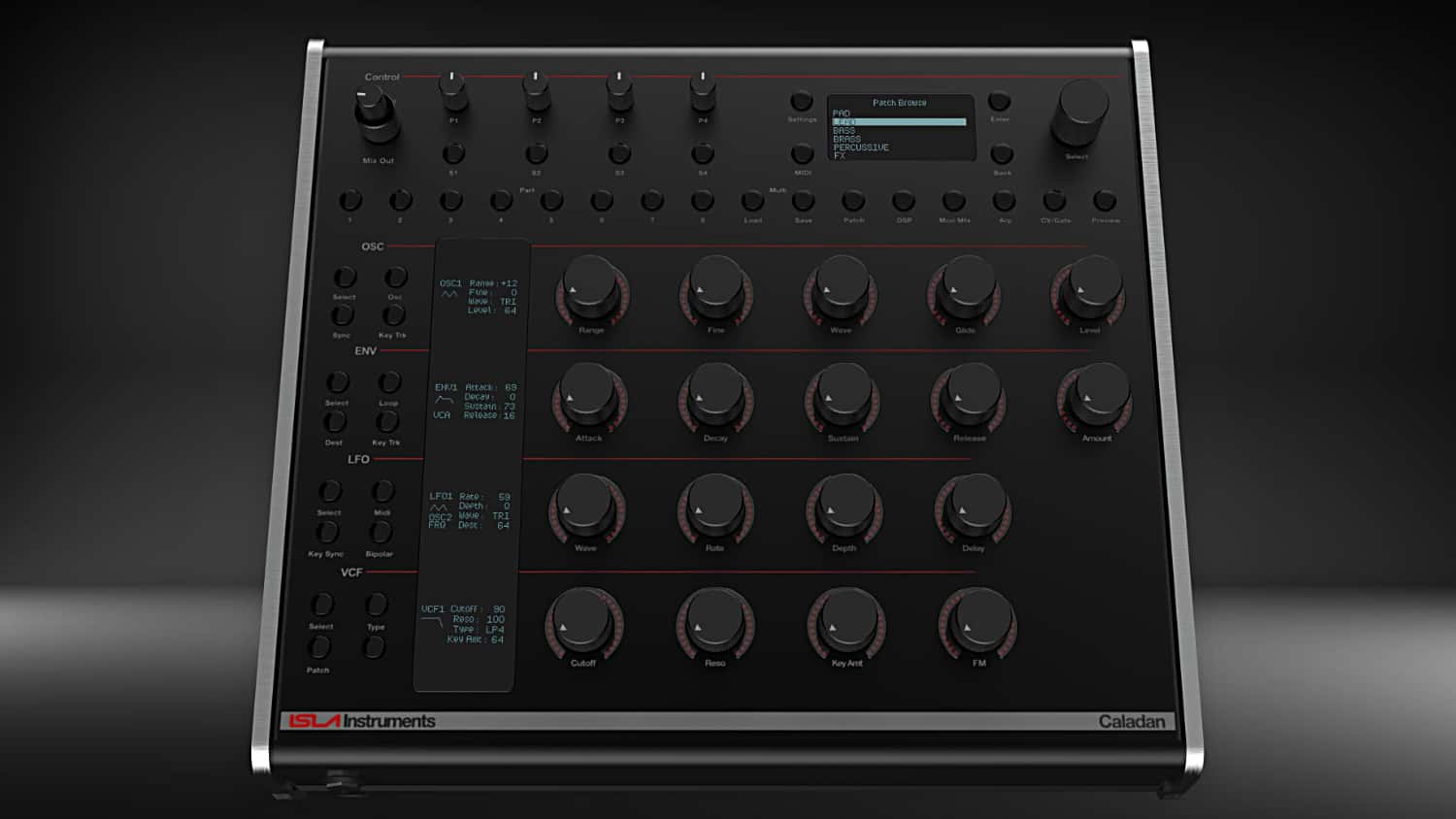 virtuális Alesis Andromeda A6 - Isla Electronics bemutatja az ASICS motort és a virtuális Alesis Andromeda A6 szintetizá