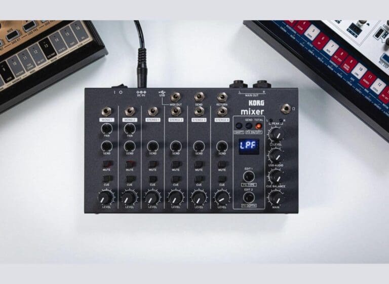 Korg NTS-4 DIY analóg mixer – Korg NTS-4: Új DIY analóg mixer a zenei performanszokhoz