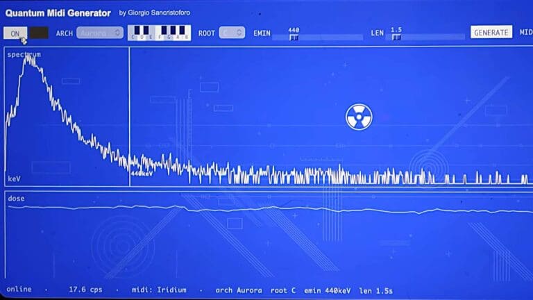 Quantum MIDI Sequencer: a sugárzásból születő zenei élmény