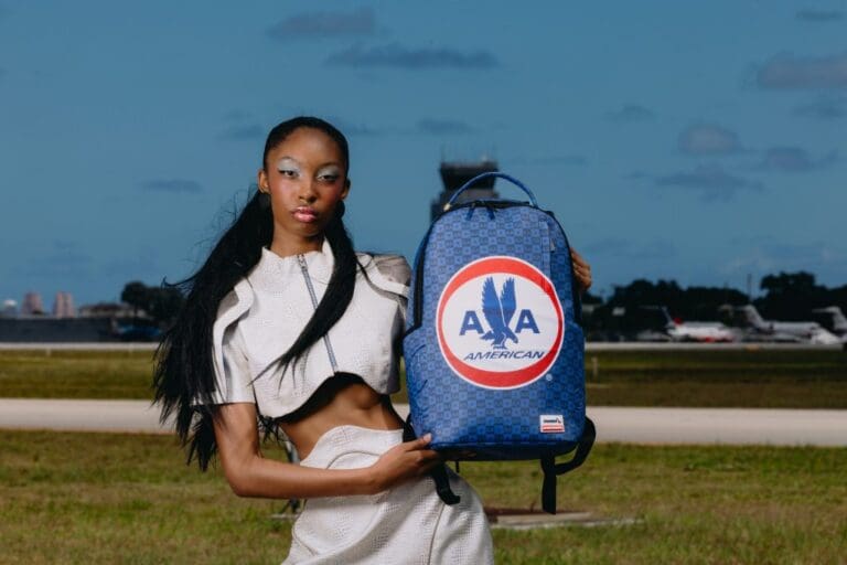 streetwear utazási kollekció – Sprayground és American Airlines: 100 év repüléstörténet streetwear kollekcióban