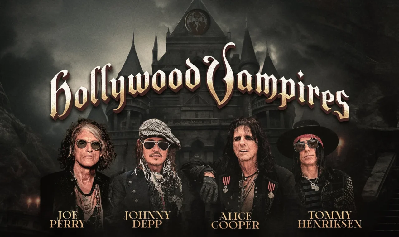 Hollywood Vampires Budapesten: Alice Cooper, Joe Perry és Johnny Depp az Arénában