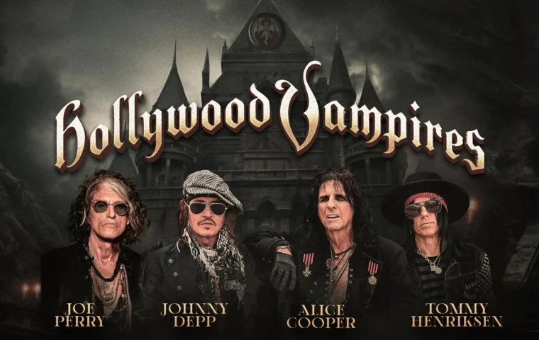 Hollywood Vampires Budapesten: Alice Cooper, Joe Perry és Johnny Depp az Arénában