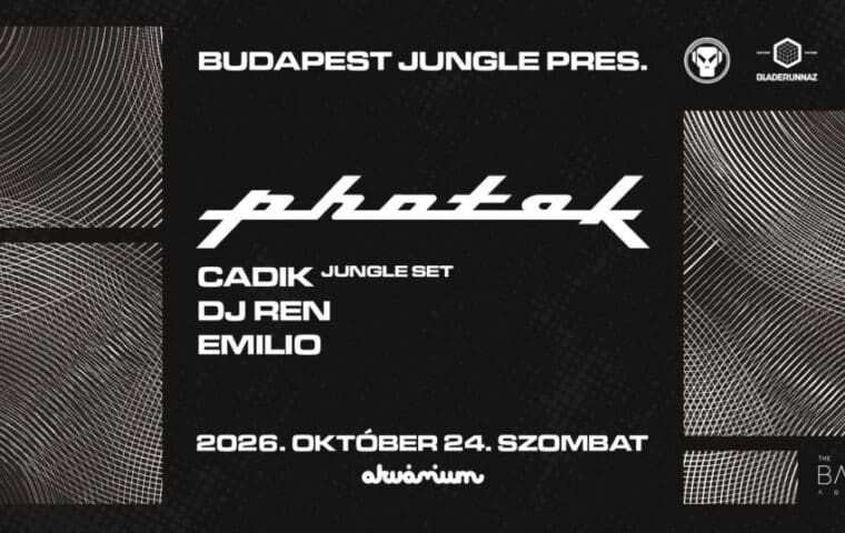 Budapest Jungle pres. Photek – október 24.