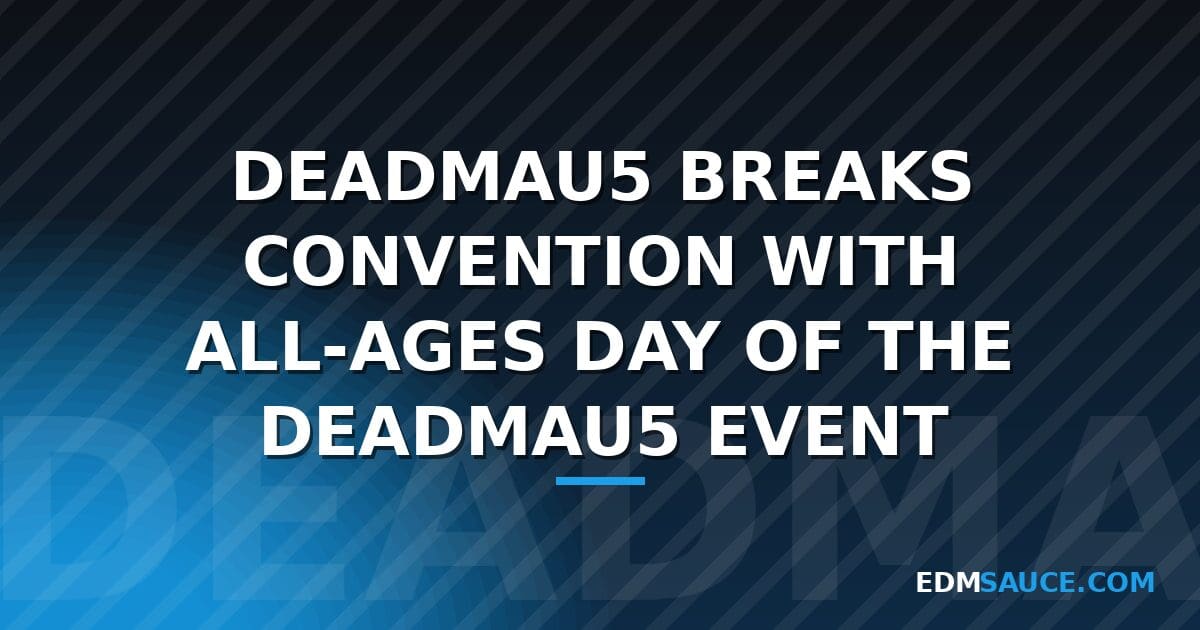 Deadmau5 bontja a konvenciót: az all-ages Denver esemény
