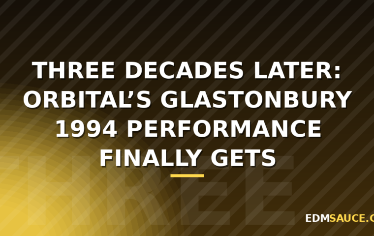 Orbital Glastonbury 1994: a hivatalos kiadás várhatóan