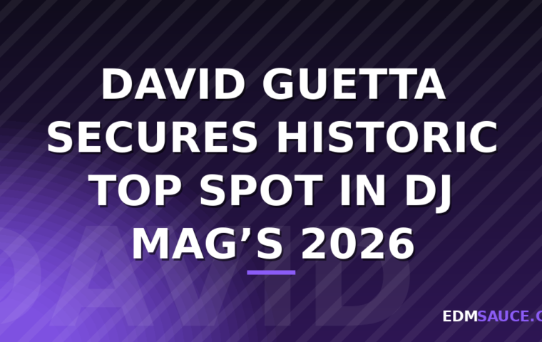 David Guetta visszatért az első helyre a DJ Mag listáján 2026-ban